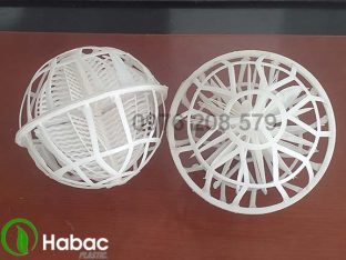 Cầu nhựa vi sinh D150 (trắng, đen)